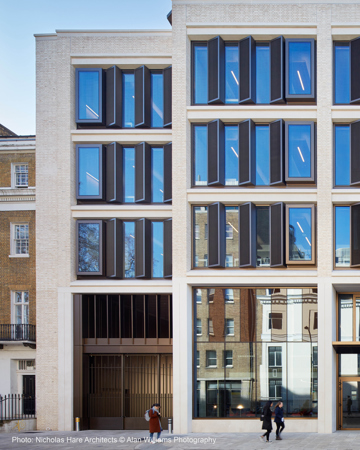 UCL Student Center udvendig facade