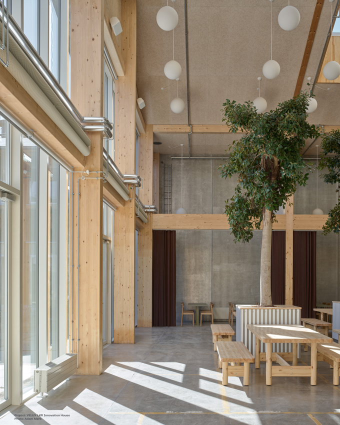 Atrium i LKR Innovation House