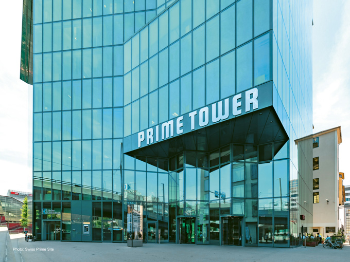 Prime Tower eksteriør