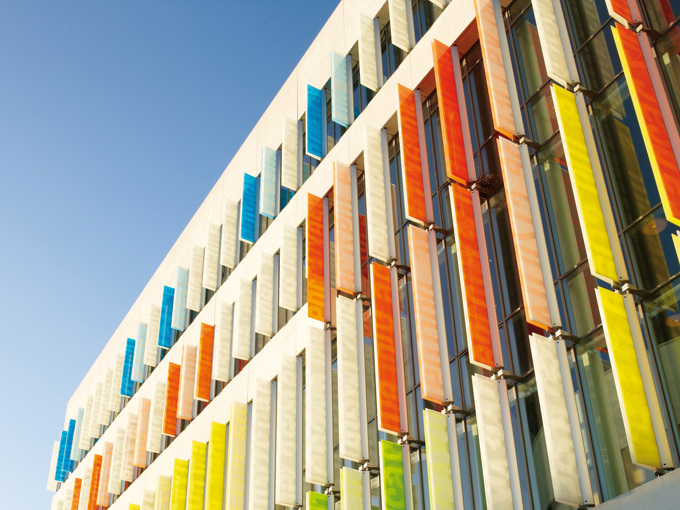 Ørestad Gymnasium udvendigt