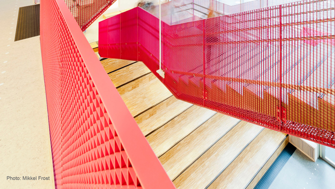 Mesterfjellet Skole trappe