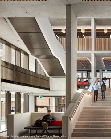 UCL Student Center Atrium